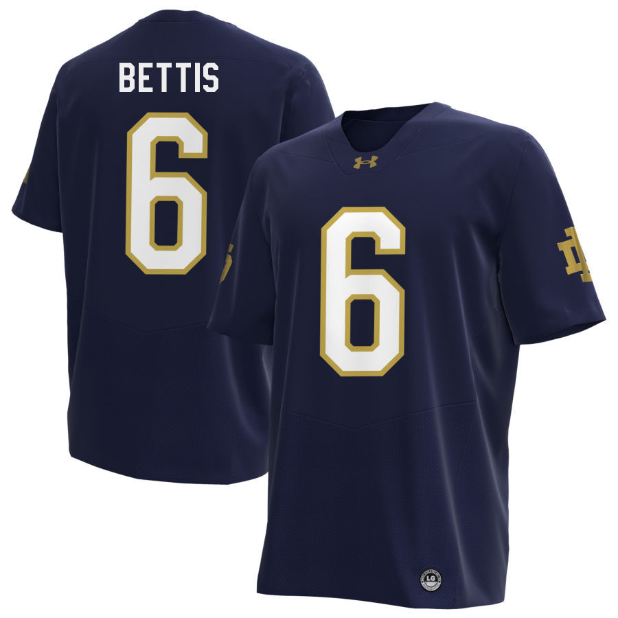 Jerome Bettis Notre Dame Jerseys, UND Fighting Irish College Football Apparels Stitched-Navy